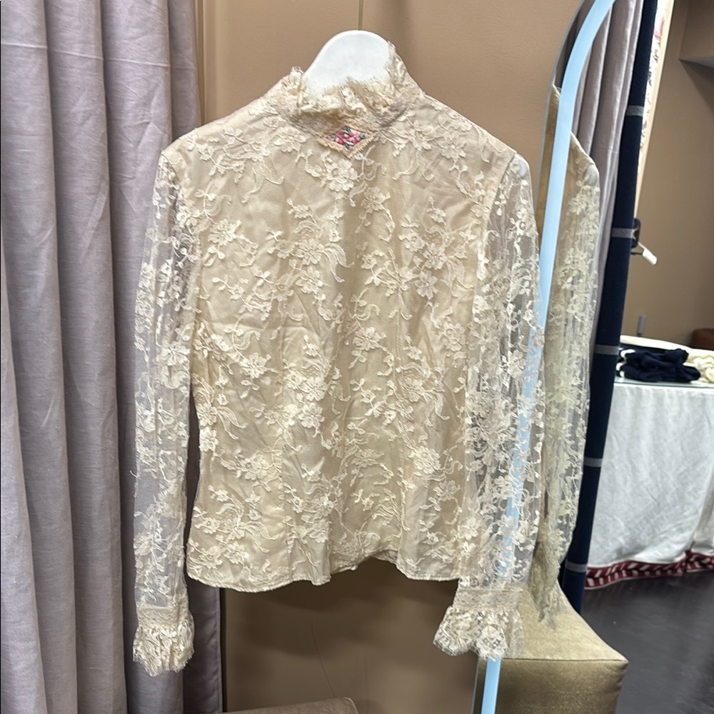 Vintage Lace Blouse